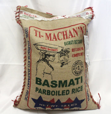 Pure Basmati Rice 18 lb - Ti Machan'n - [Eurysmarket]