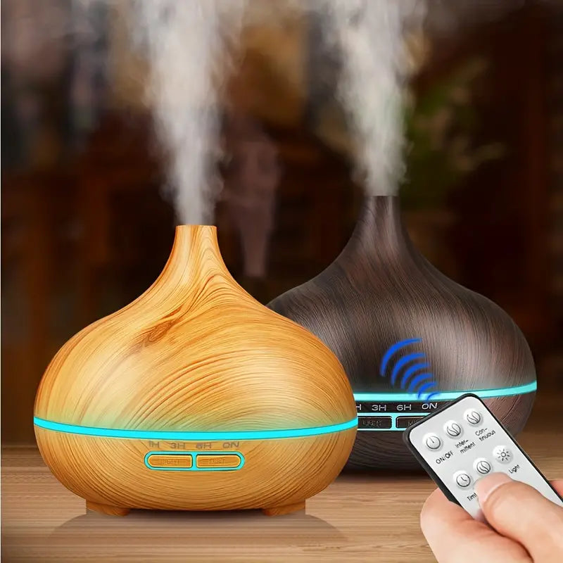 1pc 18.6oz Essential Oil Diffuser, Air Humidifier