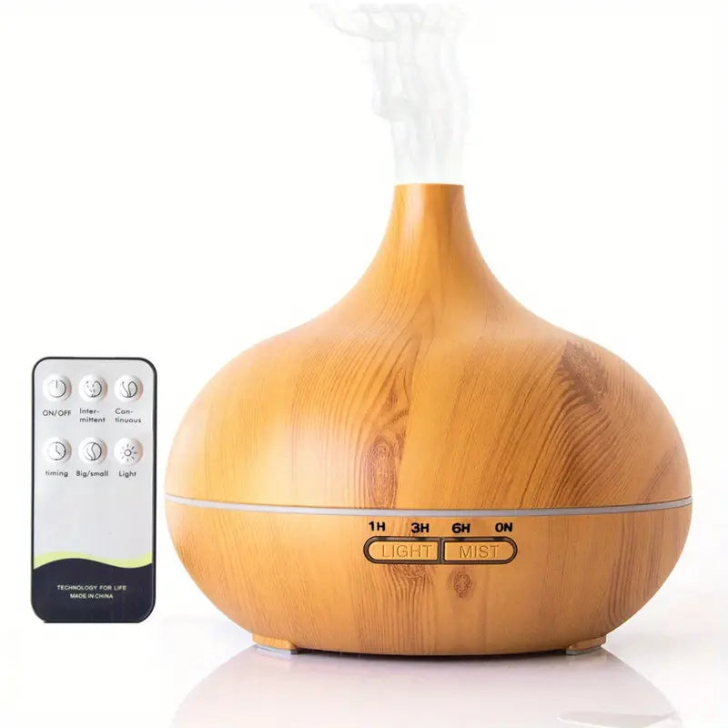 1pc 18.6oz Essential Oil Diffuser, Air Humidifier