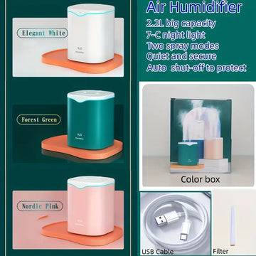 2-Liter Cool Mist Humidifier