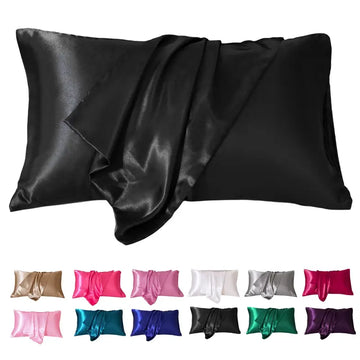 2-Pack Premium Satin Pillowcases
