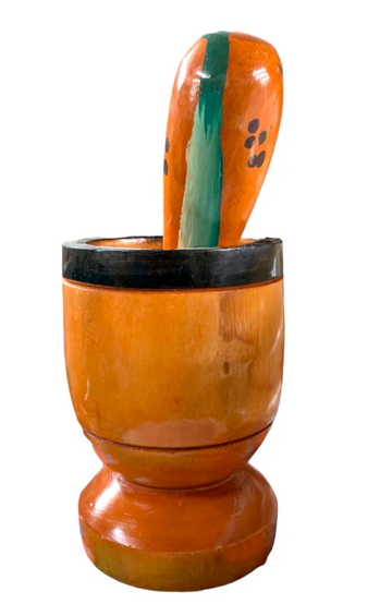 Authentic Haitian Pilon | Traditional Haitian Mortar & Pestle Regular price
