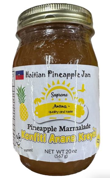 Confiture Chadeque Pineapple Marmalade / Haitian Pineapple Jam