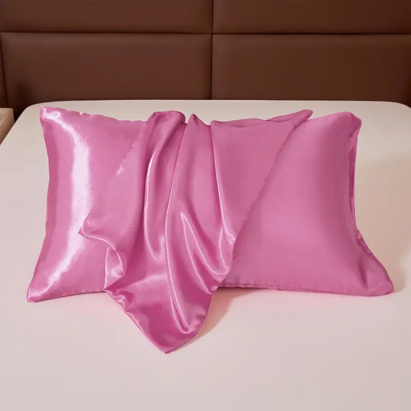 2-Pack Premium Satin Pillowcases