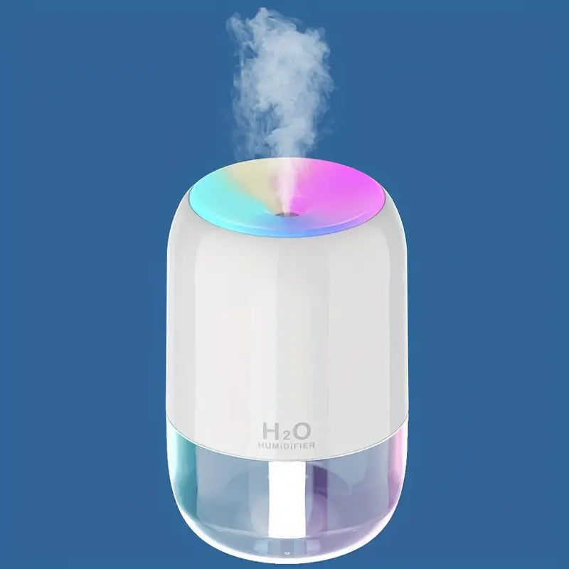 Ultrasonic Humidifier - USB Powered Silent Aroma Diffuser with Auto Shut-Off