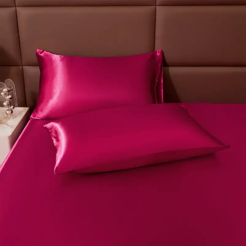 2-Pack Premium Satin Pillowcases