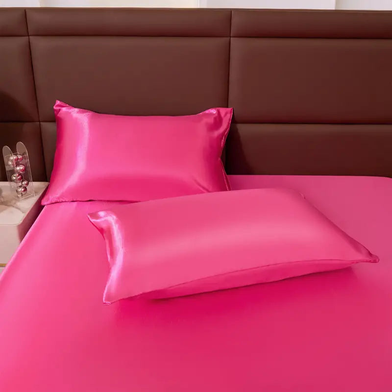 2-Pack Premium Satin Pillowcases