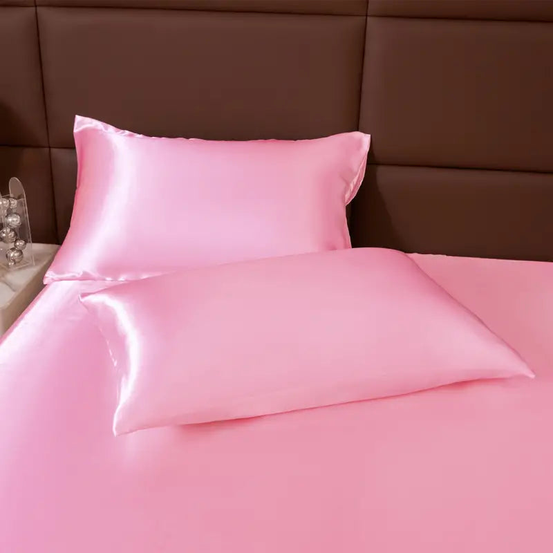 2-Pack Premium Satin Pillowcases