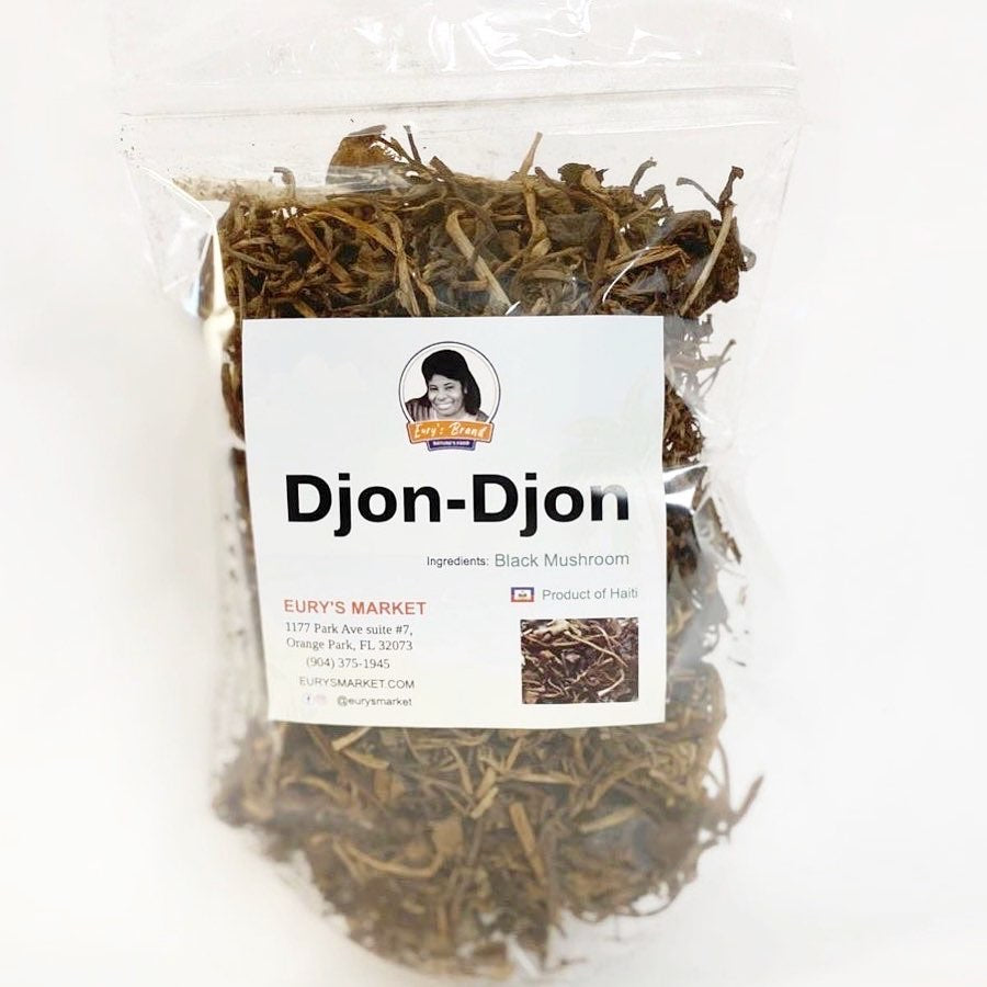 Haitian Djon-Djon (Dried Mushroom) 1 Bag 4oz | Eury's Market