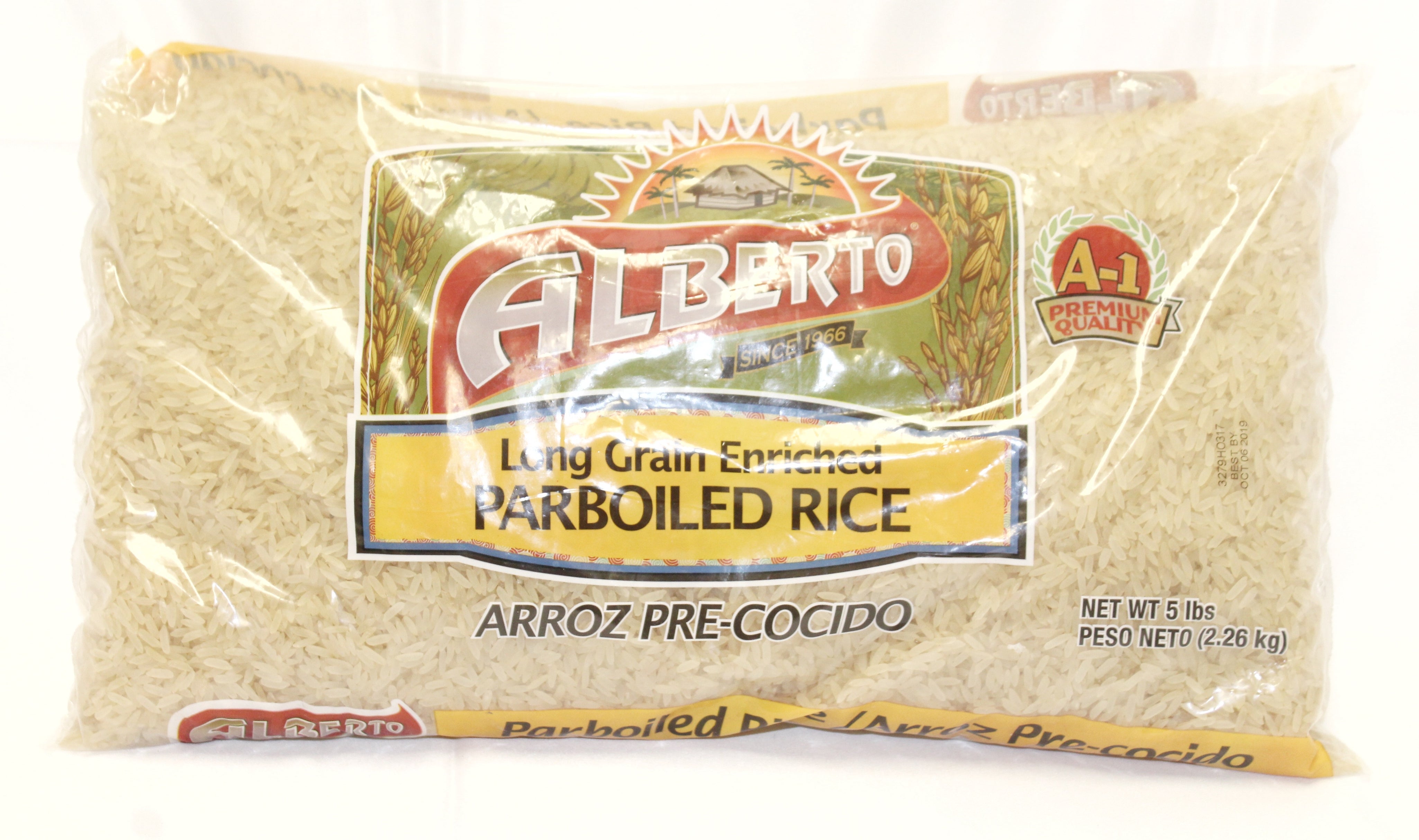 Alberto - Long Grain Parboiled Rice 5 lbs – Eurysmarket