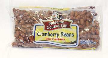 Madame Gougousse Cranberry Beans 12 oz - [Eurysmarket]