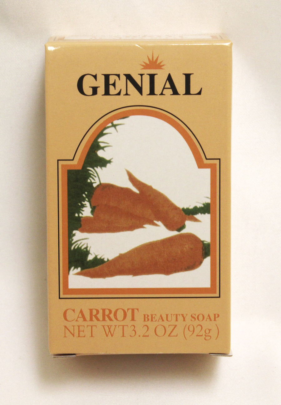 GENIAL CARROT BEAUTY SOAP 3.2 OZ - [Eurysmarket]