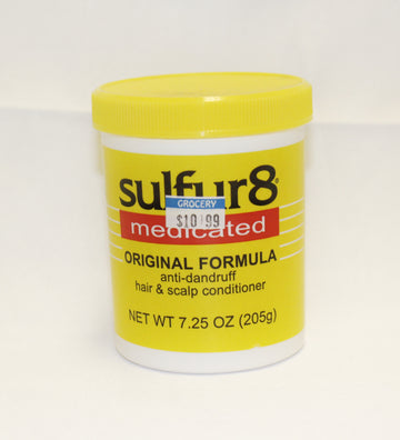 Sulfur 8 Medicated Anti-dandruff Hair & Scalp Conditioner 7.25 Oz - [Eurysmarket]