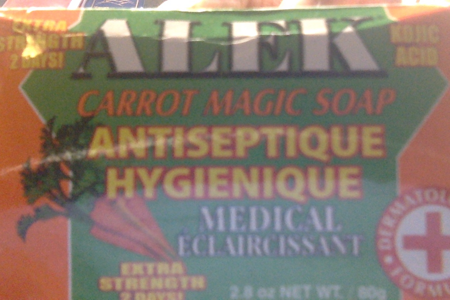 alek carrot magic soap antiseptic hygienique