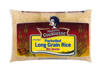 Madame Gougousse Parboiled Long Grain Rice 10 lb - [Eurysmarket]