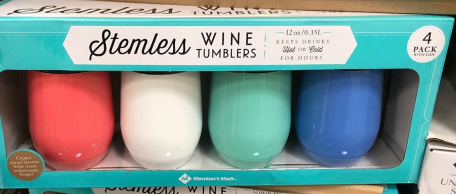 Stemless Wine Tumbler - [Eurysmarket]