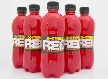 X-Trem Red Energy Drink - 6 Bottle - [Eurysmarket]