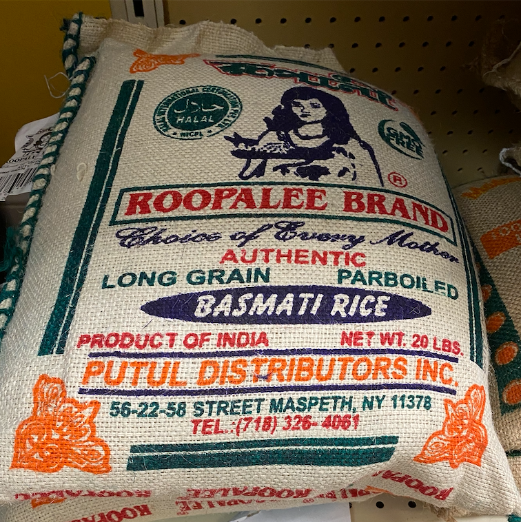 ROOPALEE BRAND PARBOILED BASMATI RICE 20 LBS – Eurysmarket