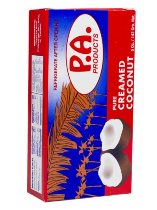 P.A. Pure Creamed Coconut - 5 oz. | Eurys Market