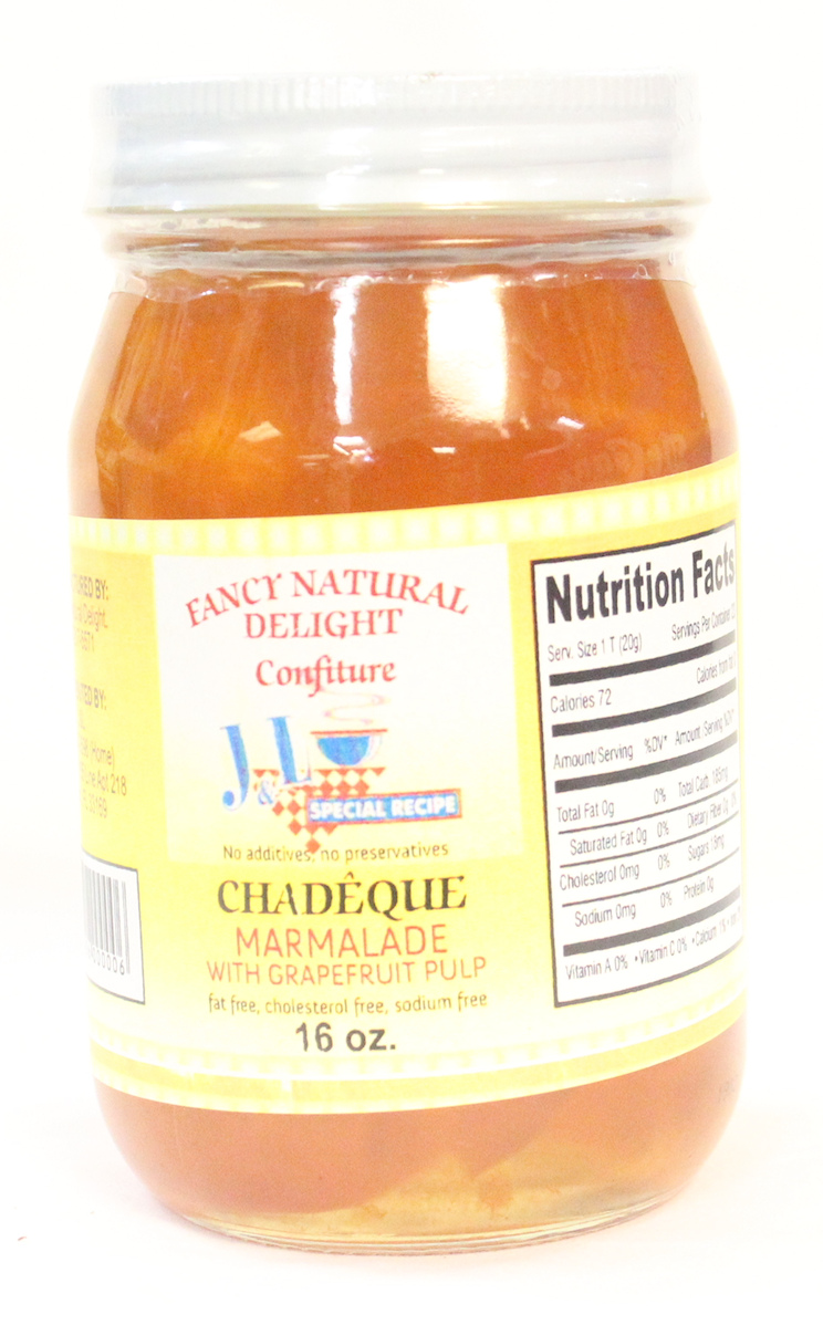 Confiture Chadeque Marmalade with grapefruit pulp - Eurys Market