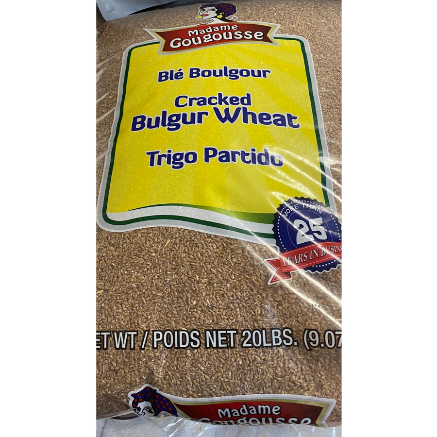 Madame Gougousse Bulgur Wheat 20 lb - Trigo Blé Whole Grain Fiber Meal