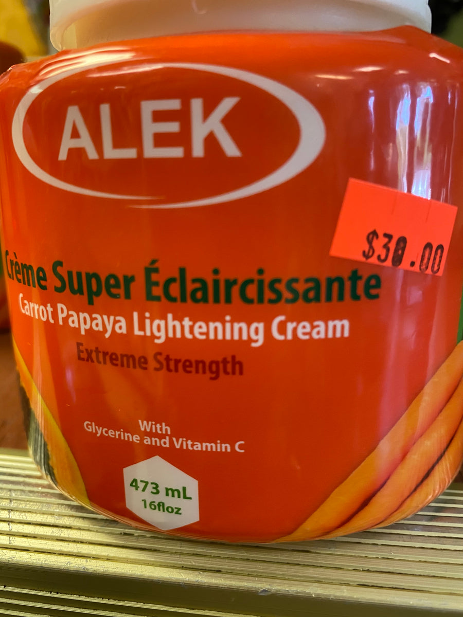 Alek Creme Super Eclaircissante Carrot Papaya - [Eurysmarket]